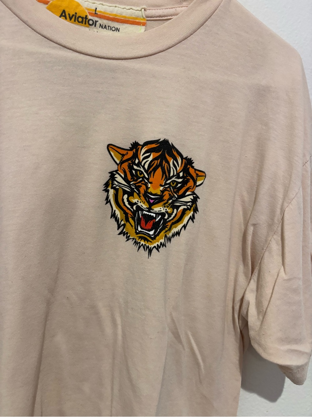 HTF Aviator Nation Tiger Tee Size Large - Picture 8 of 8